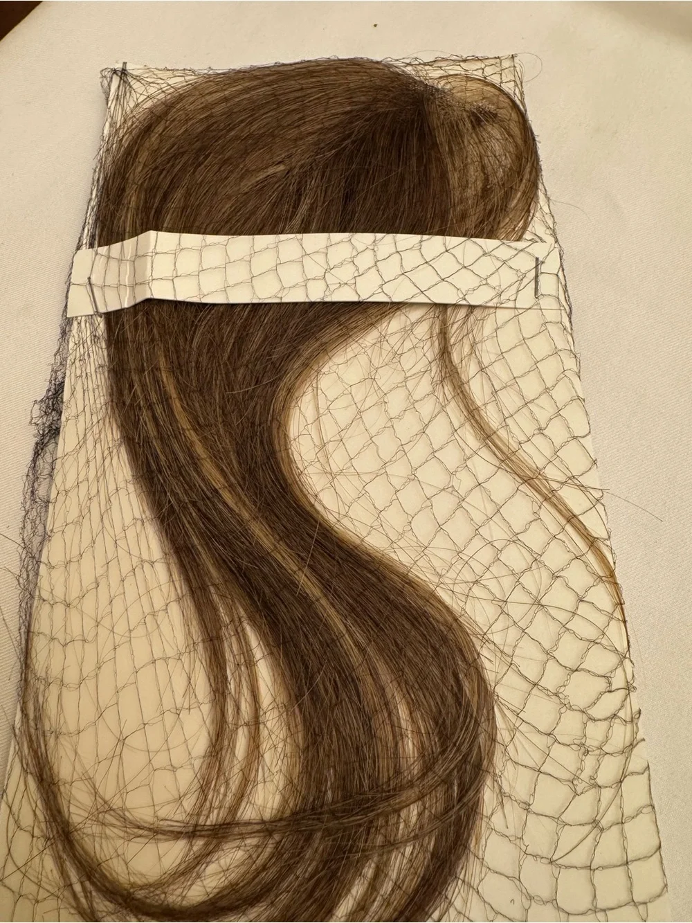 Real Human Hair.Brown Clip-In Hair Extension